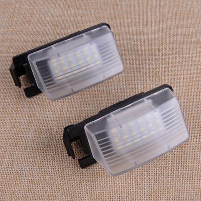 2 יחידות פנס LED למספר רישוי מתאים ל-Nissan 350Z 370Z GTR Infiniti G35 G37 G25