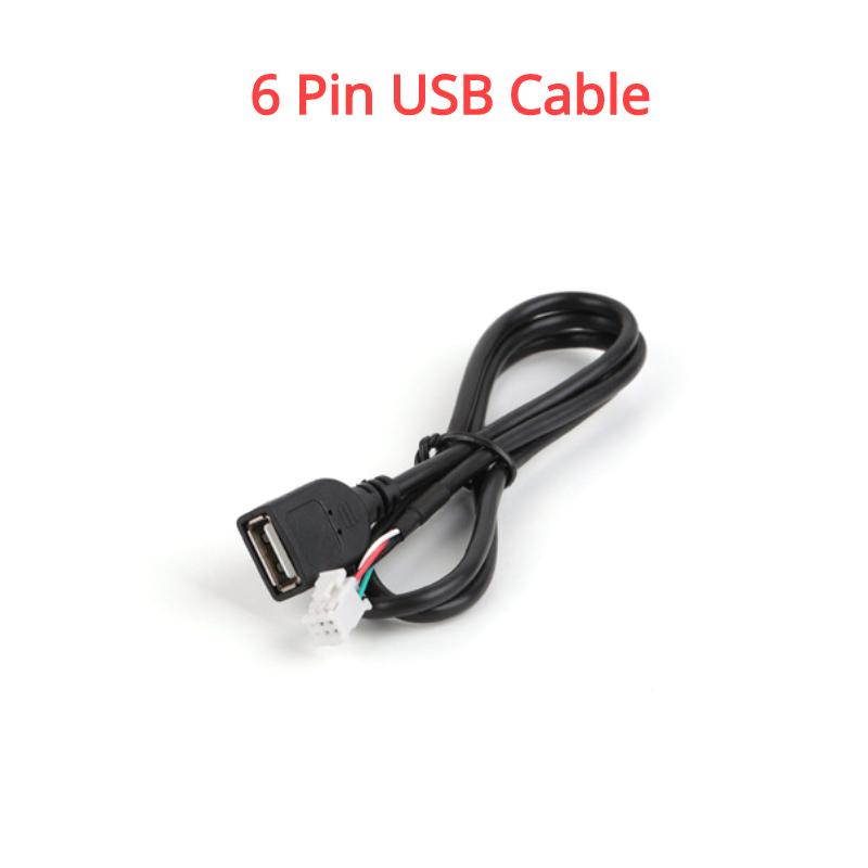 Cablu USB universal cu 6 pini, cablu USB cu 4 pini pentru player multimedia auto
