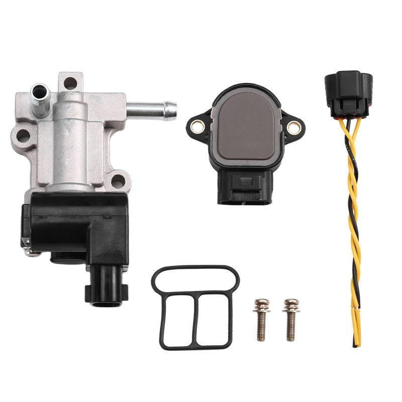 AC30-Fit For Toyota 2.4 2.7L L4 Engine Idle Air Control Valve IACV Kit Replacement Part 22270-75050 For 4Runner Tacoma