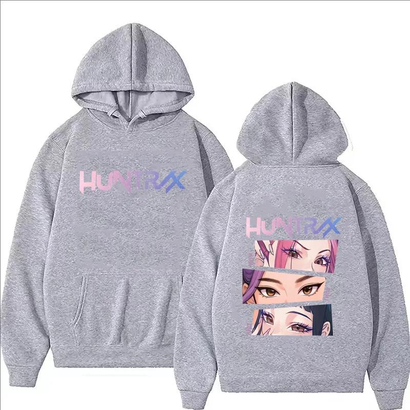 Kpop Demon Hunters Women Casual Fashion Hip Hop Hoodie Autumn Winter Men Streetwear Fleece Long Sleeve Pullover Sweatshirts