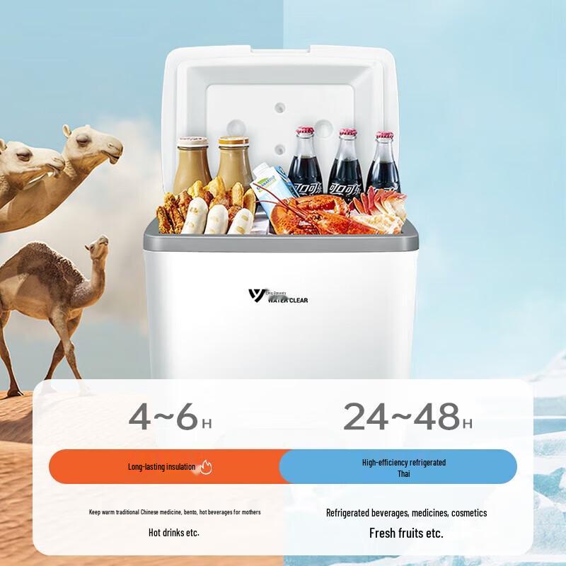Portable Insulated Food Cooler Box