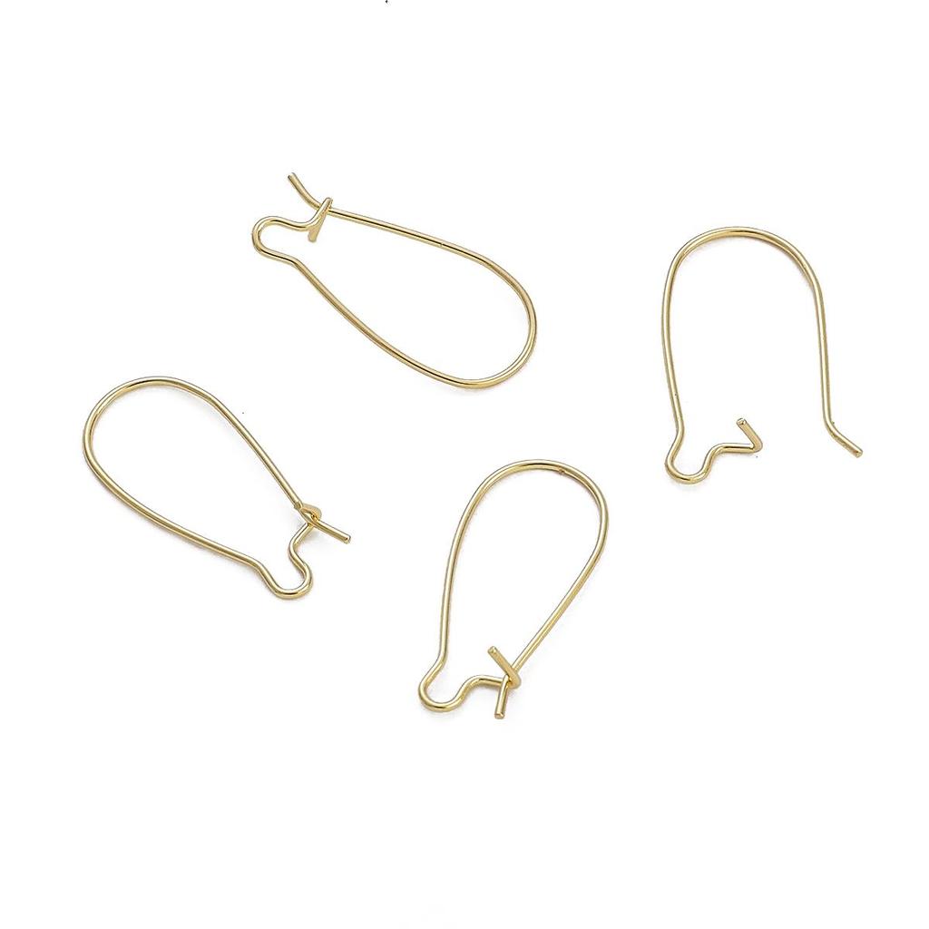 Kobber Kanin Øre Lang Ørekrok For DIY smykker Making Craft Accessories