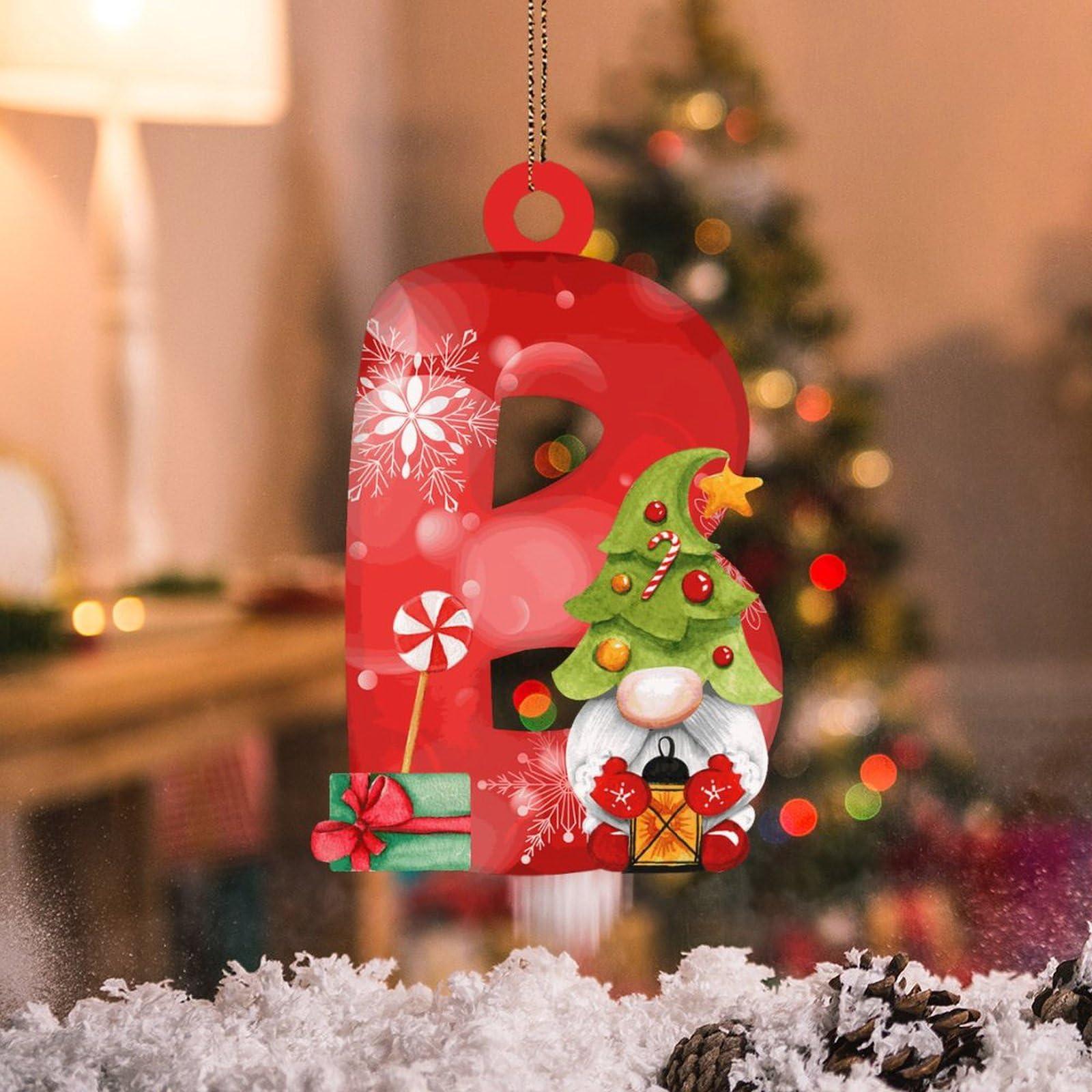 

Рождественское украшение Подвеска Рождественская елка Бирка Тематическая вечеринка Поделки Орнамент One Size
