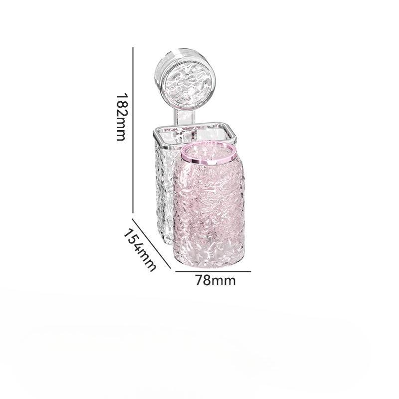 

Suction Cup Toothbrush Rack, Non-drilling Wall-mounted Toothbrush Rack, Bathroom Mouthwash Cup, Toothbrush Tooth Cup, Toothpaste Rack Single-cup powder