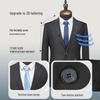 SHANSHAN Men's Notch Lapel Business Suit Set