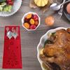 Pocket Snowflake Cutlery Bag Tableware Organizer Table Decorations Christmas Knife Fork Holder