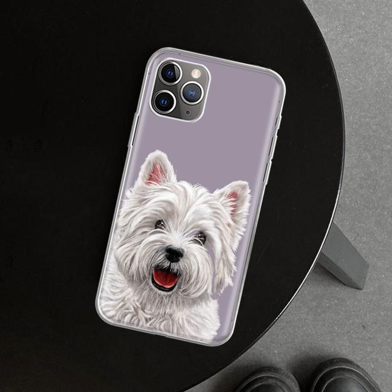 

York Shire Terrier Dog Phone Case Cover For iPhone 11 12 13 Mini 14 15 Plus 16 Pro Max 17 Air 7 8 + SE Art Customized Fundas 11 iPhone 15 Pro Max