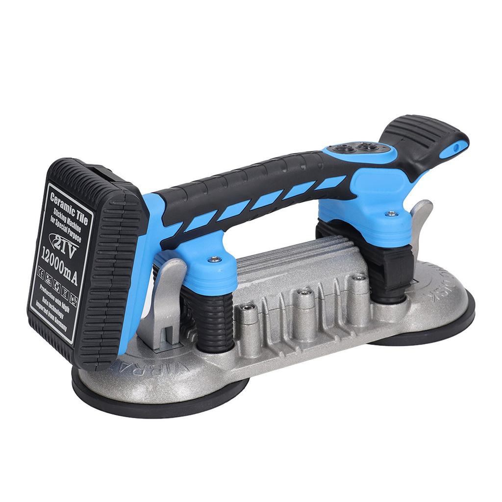 Tile Vibrator Power Adjustable Double Suction Cup Effort Saving Tile Tiling Machine