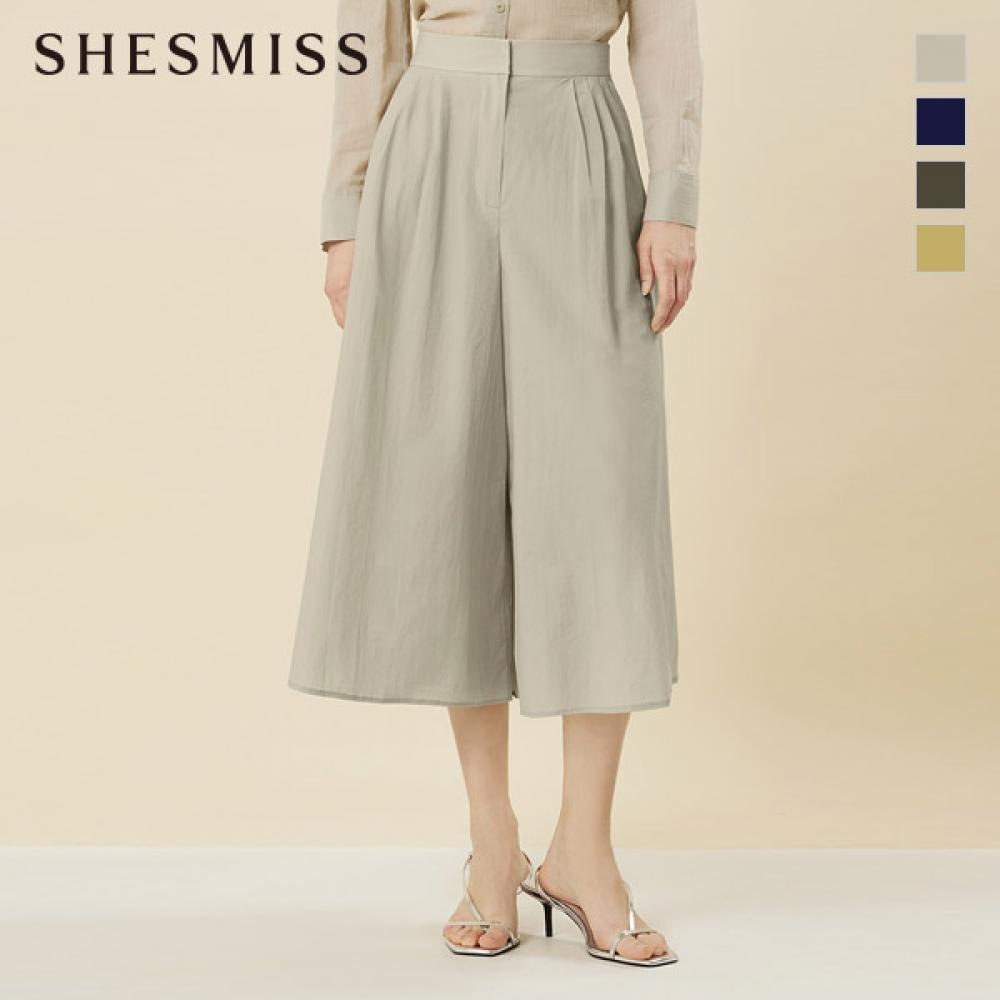 

She S miSS Pin Tuck Flare pantS SwwSln22190 light khaki/55