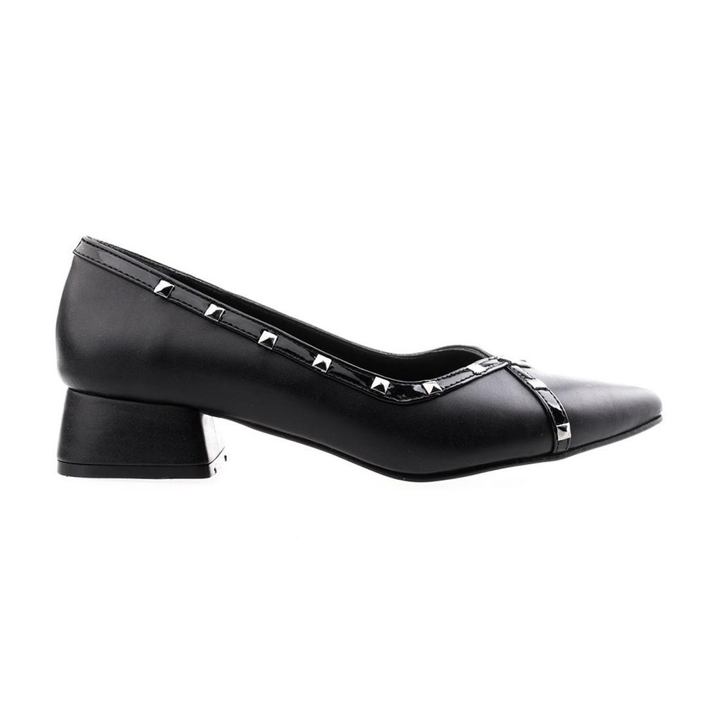 Zapatos elegantes de tacón bajo de color negro para mujer comprar a buen  precio — entrega gratuita, reseñas reales con fotos — Joom