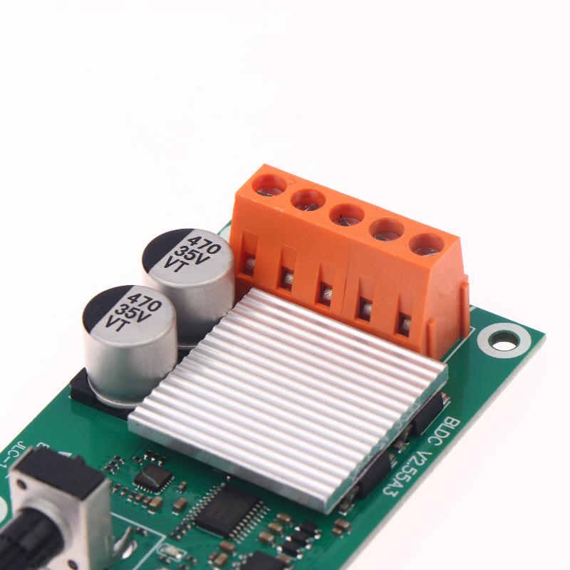 75W 200W Dc 6-24V Brushless Motor Drive Control Board High-Power 6V12V24V Brushless Fan Motor Speed Controller
