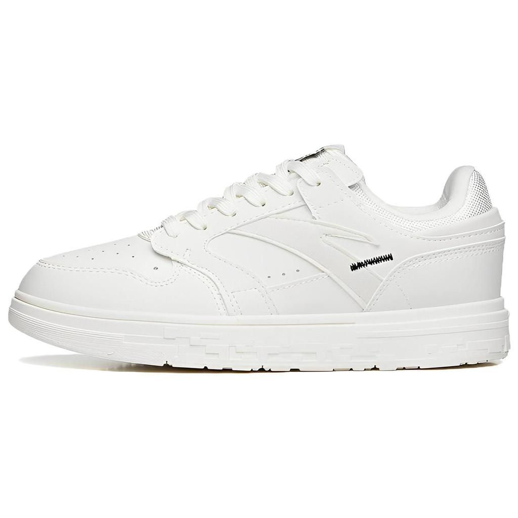 Anta Street Warrior 2.0 Comfortable Non-Slip Durable Low-Top Skate Shoes Women Sneakers White 122238066-1