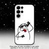 Celular flork Handyhülle Für Samsung S25,S24 Ultra,S20,S30 plus,S22 plus,S23,S30 Ultra 5G Silikon Schwarzes Gehäuse