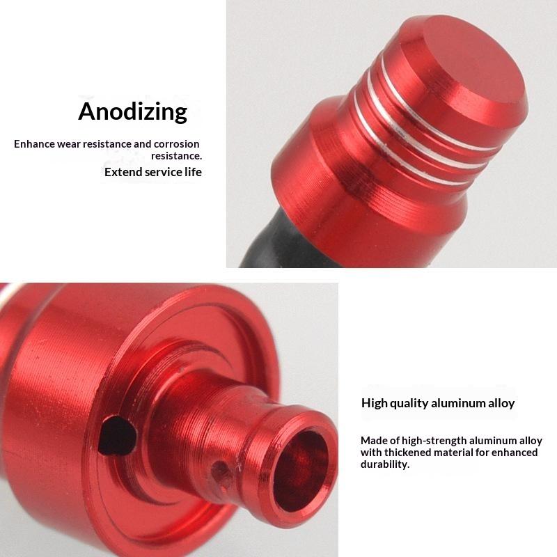 Motorcycle Gas Fuel Cap Single Way Valves Vent Breather Hoses Tubes For Motocross Atv Quad Dirt Pit Bike Fuel Tank Breather Pipe