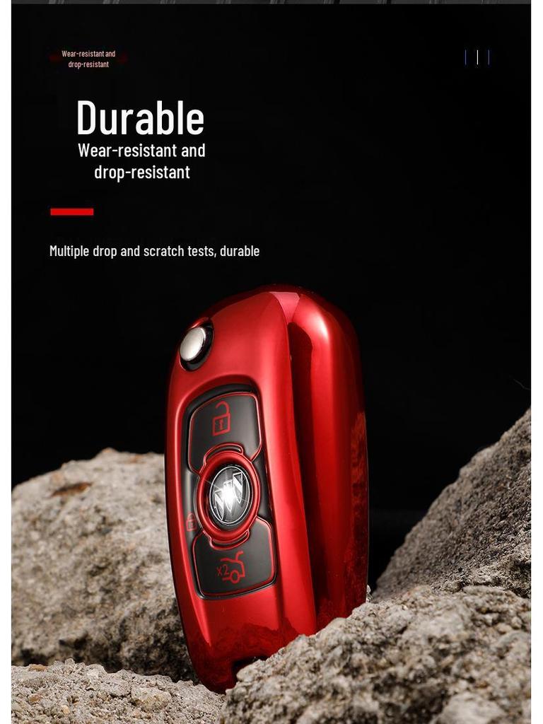 Buick Verano Pro Key Cover for 18/20 Models - Premium Protective Case with Buckle for Men & Women