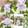 Adorable Sanrio Melon Melody Plush Keychain Doll For Girls Cute Gift Idea