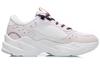 Li Ning Slip Resistant Abrasion Resistant Low Top Sports Casual Shoes Women's White Purple AGCS436-2
