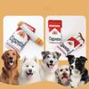 Interessantes interaktives Plüschhundespielzeug kreatives Zigarettendesign Kauspielzeug perfektes Haustiergeschenk zum Spielen mit Hundespielzeug