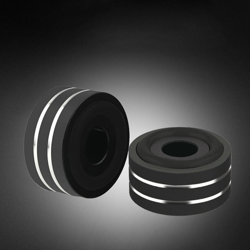 4 PCS /set Speaker Floor Protector Mats 30X15mm Shock and Noise Cancelling Mat peaker Spikes Floor Protectors Shoes Mat