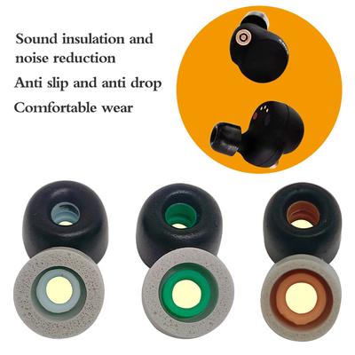 1 Pair Protective Earbuds For Sony Wf-1000Xm4 Memory Cotton Earplug Sleeve