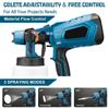 1000ML Electric Spray Gun High Power Cordless Paint Sprayer HVLP Auto Furniture Steel Coating Airbrush For Makita18V Battery pin