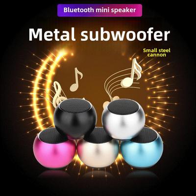 Metall-Karten-Einsteckbarer Bluetooth Mini-Lautsprecher mit Subwoofer