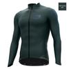 Lampaida Windproof Fleece Cycling Jacket for Men & Women - Warm Long Sleeve for Road & Mountain Biking in Autumn & Winter
