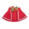 Soft Winter Cat Cloak Lightweight Christmas Pet Costume Fashion Dog Cosplay Costume  Holiday