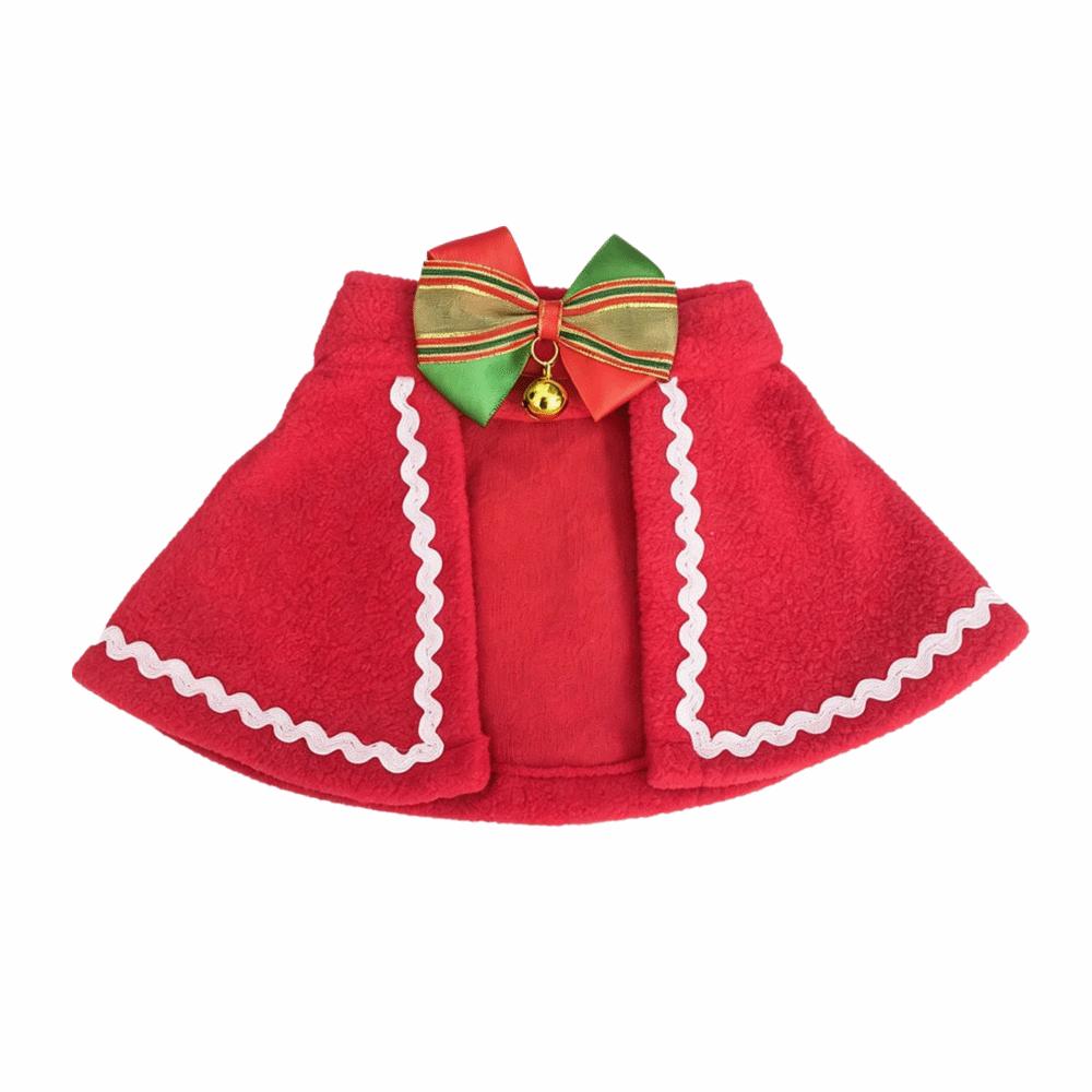 Soft Winter Cat Cloak Lightweight Christmas Pet Costume Fashion Dog Cosplay Costume Holiday
