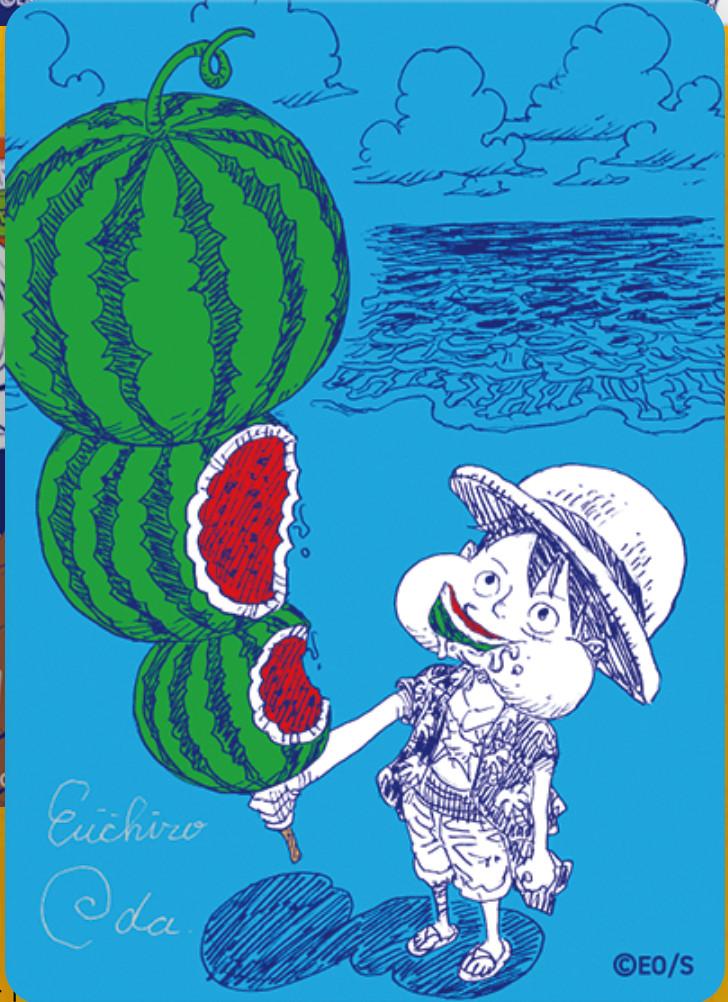 One Piece NatsuComi 2026 Metakira Card Eiichiro Oda Summer Comics Fair