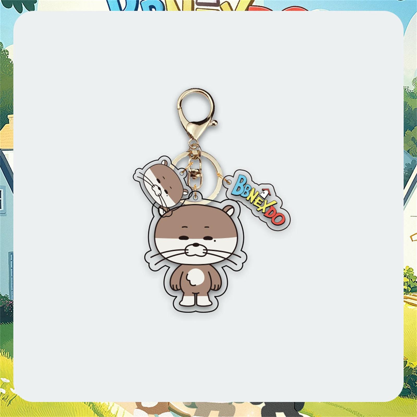 

Брелоки Милые Мультяшные Брелоки Акриловые Брелоки One Size