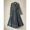 Used Kanno Textile Cache-coeur Dress Ajrakh India Indigo Dye