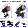 Multi Color Changing Clip RGB Light Cord Dimmable Ambient Spot Lamp  Halloween Decoration