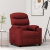 VidaXL Recliner Armchair Bordeaux Red Fabric 348073