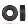 4PCS 115MM 1.9" Rubber Tires with Insert Foam for Beadlock Wheels Rim 1/10 RC Crawler Chassis SCX10 TRX4 Capra TF2 HB