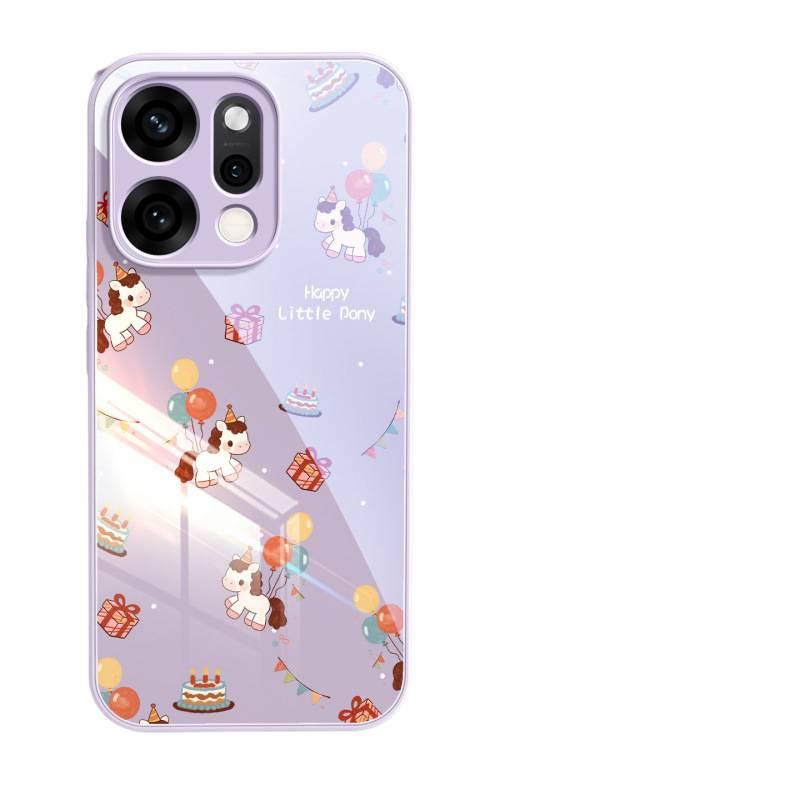 Suitable for opporeno15 mobile phone case, new Year of the Horse opporeno15 magnetic bracket protective case reno17