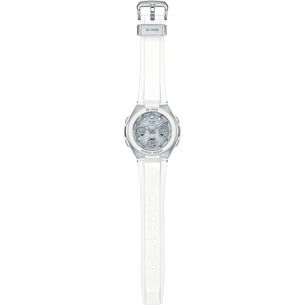 Casio G-MS Solar Radio Wave Watch MSG-W100-7AJF Women's White Color