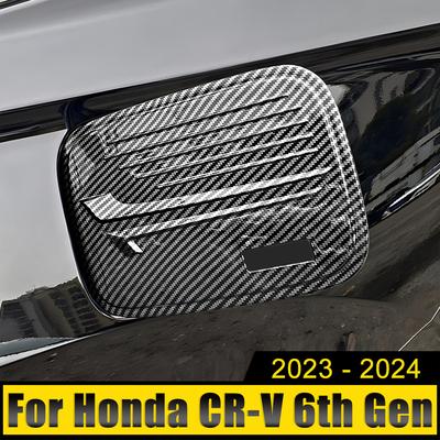 Car Accessories For Honda CR-V CRV 6th Gen 2023 2024 2025 Hybrid ABS Exterior Car Oil Fuel Tank Gas Cap Cover Case Trim Sticker