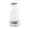 5 Pièces Adaptateur Robinet Plastique Transparent Pratique Adaptateur Universel Tuyau d'Entrée Robinet