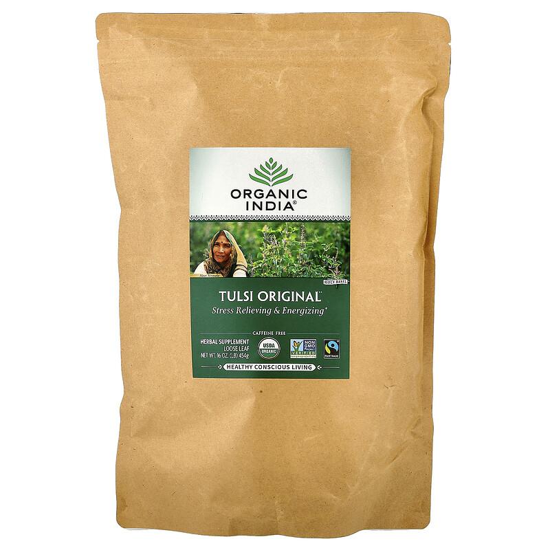 Thé Tulsi Original en Feuilles Libres, Sans Caféine, 16 oz (454 g)