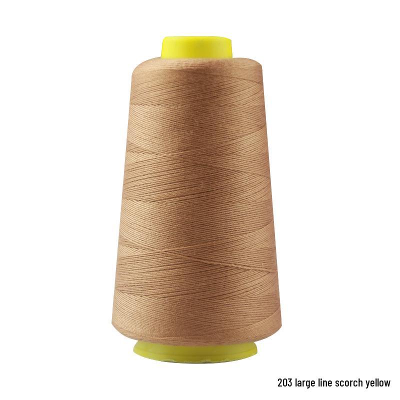 Black and White Thick Denim Sewing Thread Roll for Machine and Hand Sewing