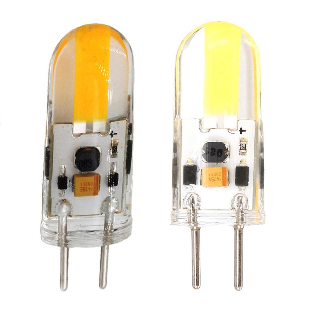 1 stk GY6.35 2W LED-lamper AC/DC12V Maispære Pendellampe 2W LED Lysekrone hvit Hvit/Varm Lampe G6.35 COB Bombillas I7W1