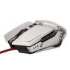 Gaming Mouse Ergonomic Design 4 DPI Adjustable Breathing RBG Backlit Accurate Control Office Mouse