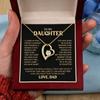 Heart Necklace Gift Box Set for Daughter - Elegant & Versatile Design