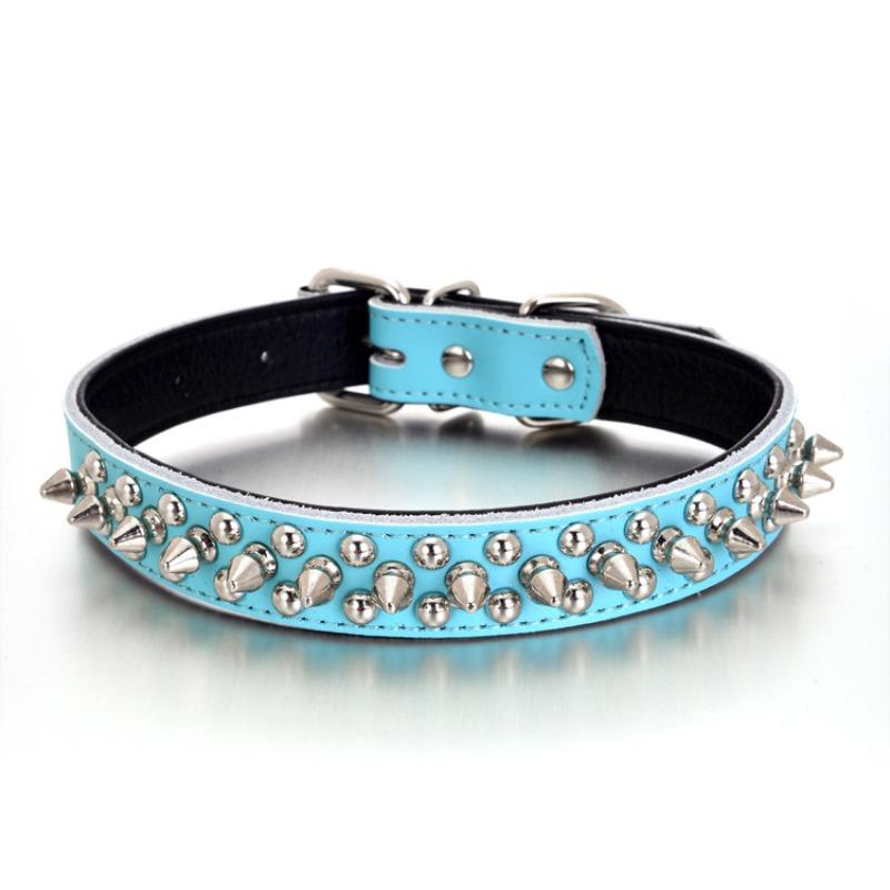 Pet collar bullet nails are suitable for small and medium-sized pets with anti-bite and explosion-proof leather pet collars.