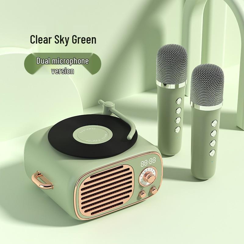 Portable Bluetooth Mini Speaker: High-Quality Sound, Long Battery Life, Ideal for Home & Travel.