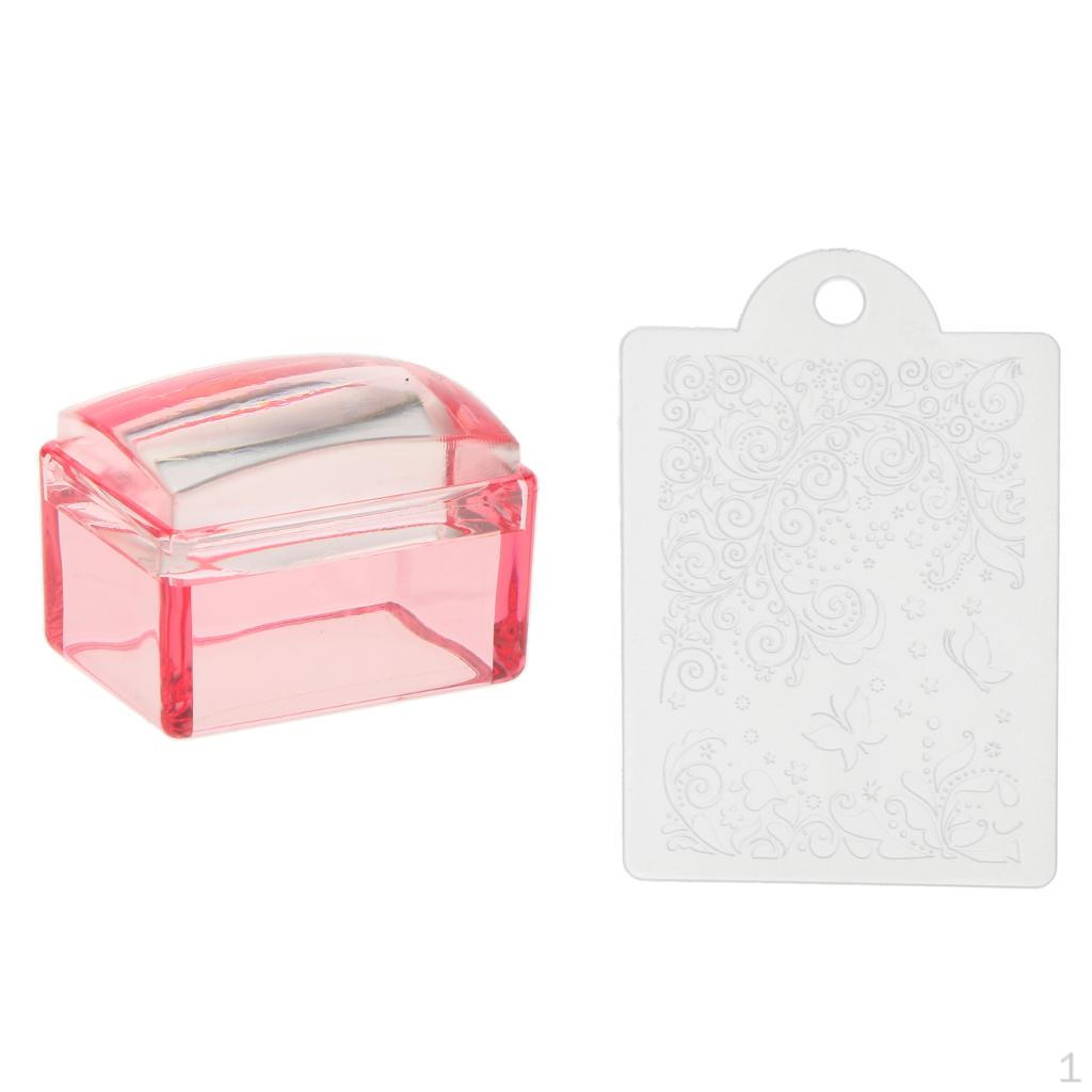

Design Stamp Templates With And Scraper рожевий