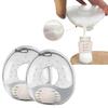 New Silicone Mother'S Milk Collector With Scale Wearable Anti Spill Breast Pads Nipple Pain Protector Maternity Breastfeeding