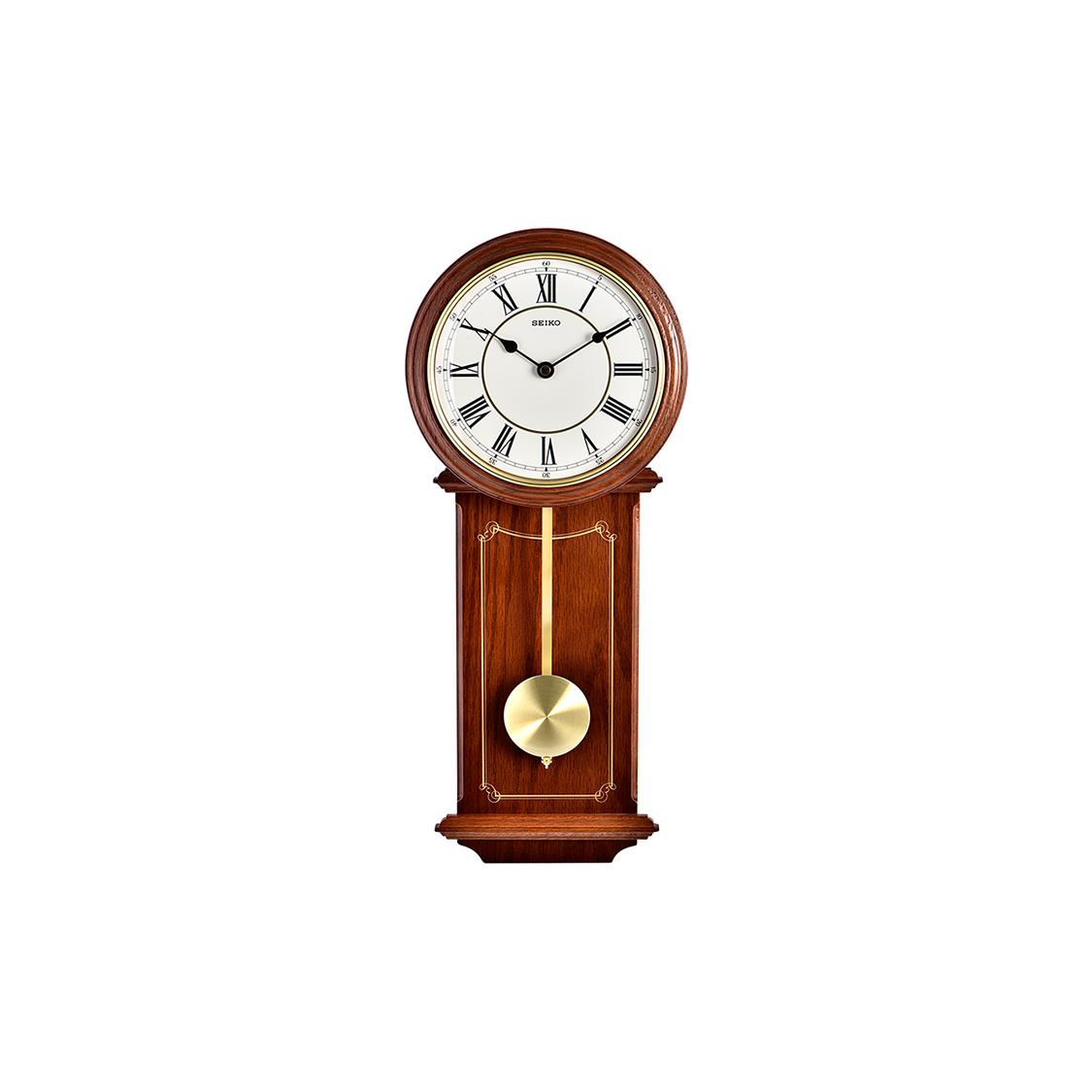 

SEIKO Quartz Movement Regular Glass Crystal Wall Clock Unisex White QXC213B QXC213B Diameter 21.5CM