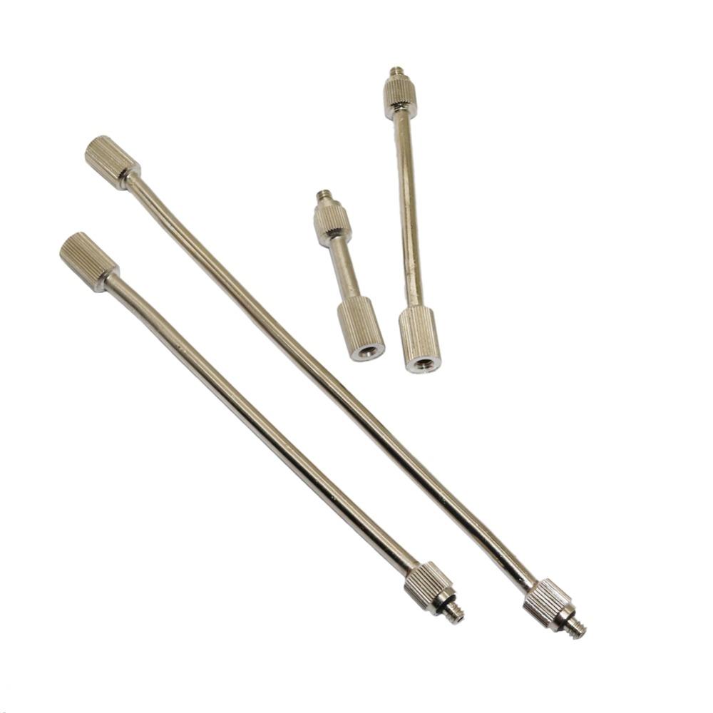 Atomizing Nozzle Connector 5/10/14.5/19cm Flexible Extension Bar with Thread Agriculture Mist Cooling System Holder 10 Pcs